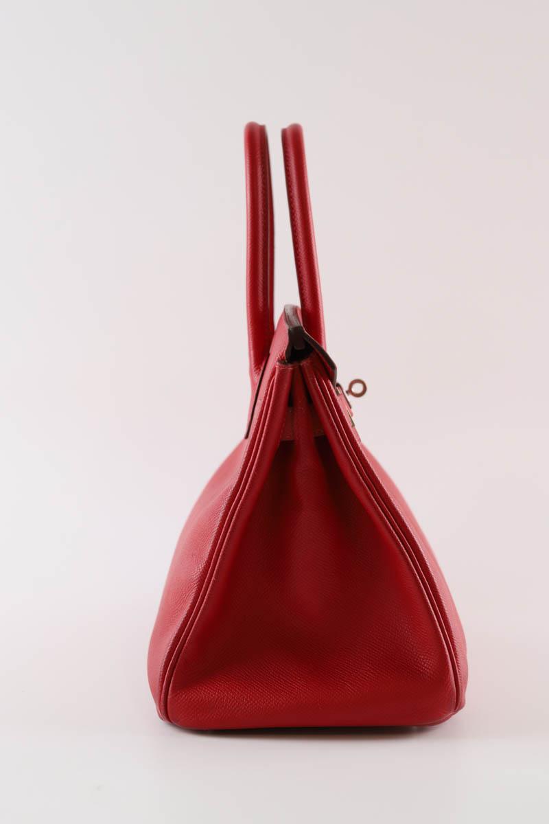 Sac à main Hermès Birkin 30 Rouge