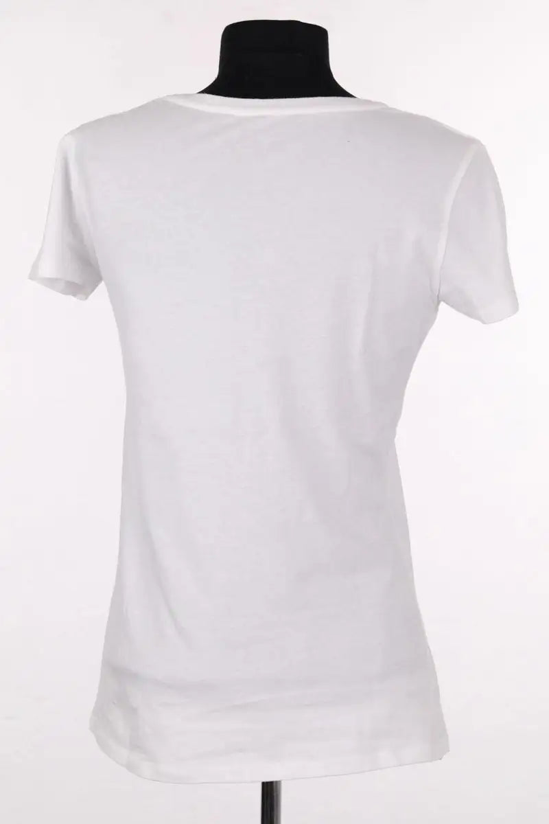 T-shirt Majestic Filatures Blanc en Coton