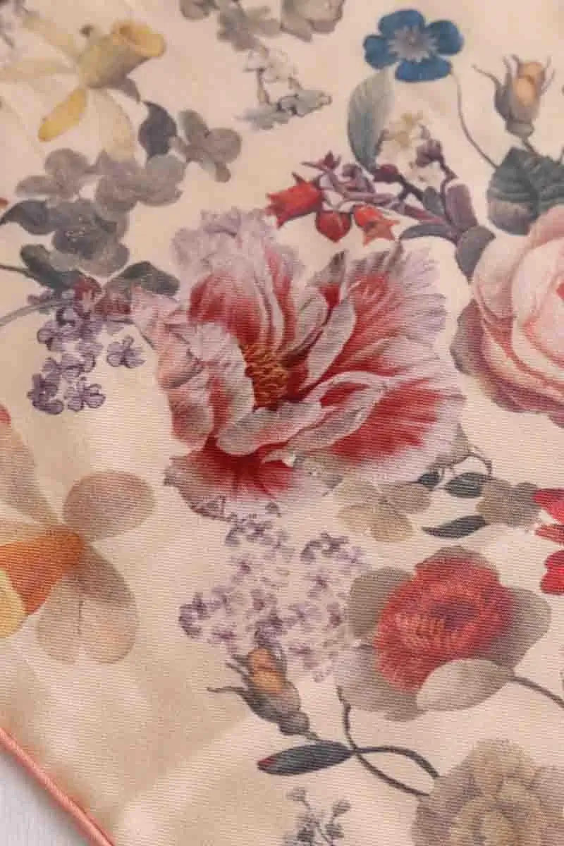 Étole Zimmermann Rose en Soie