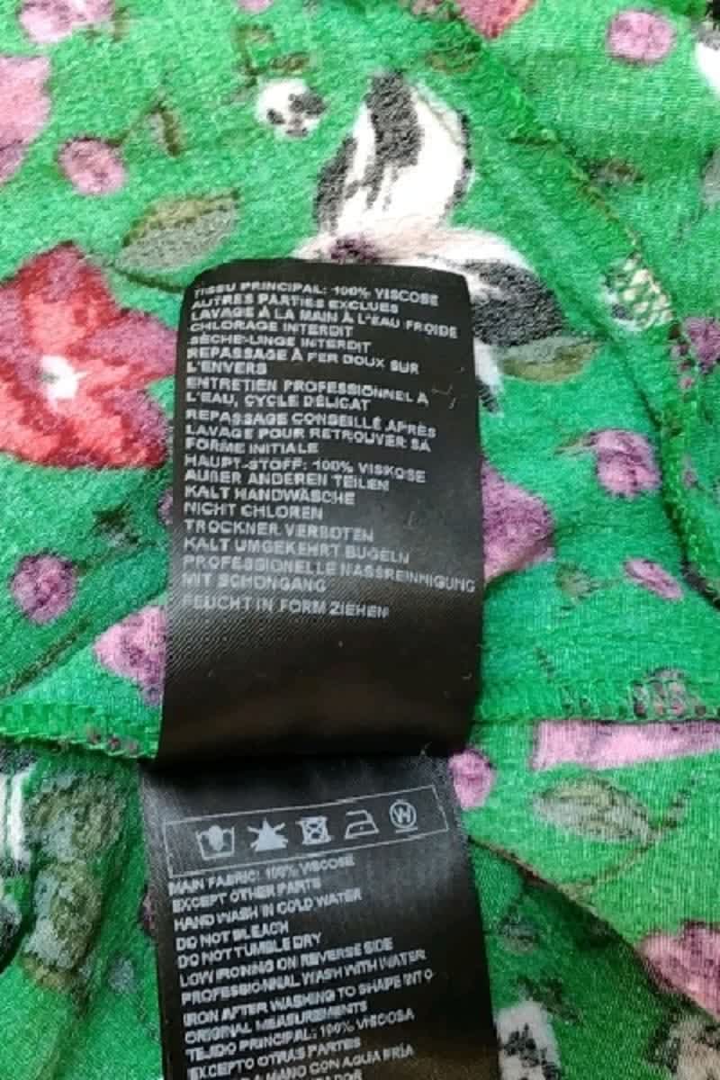 Mi-longueur Bash  Vert