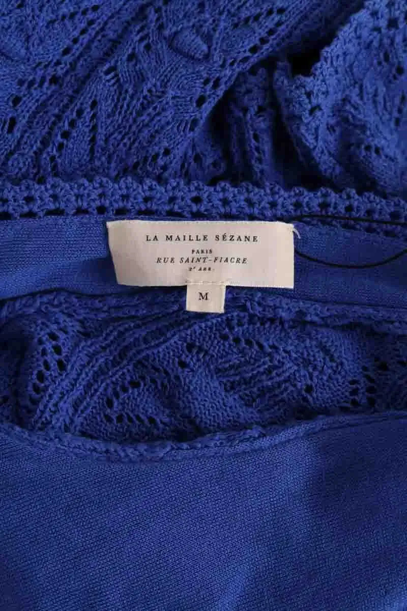 Robe Sézane Bleu en Coton