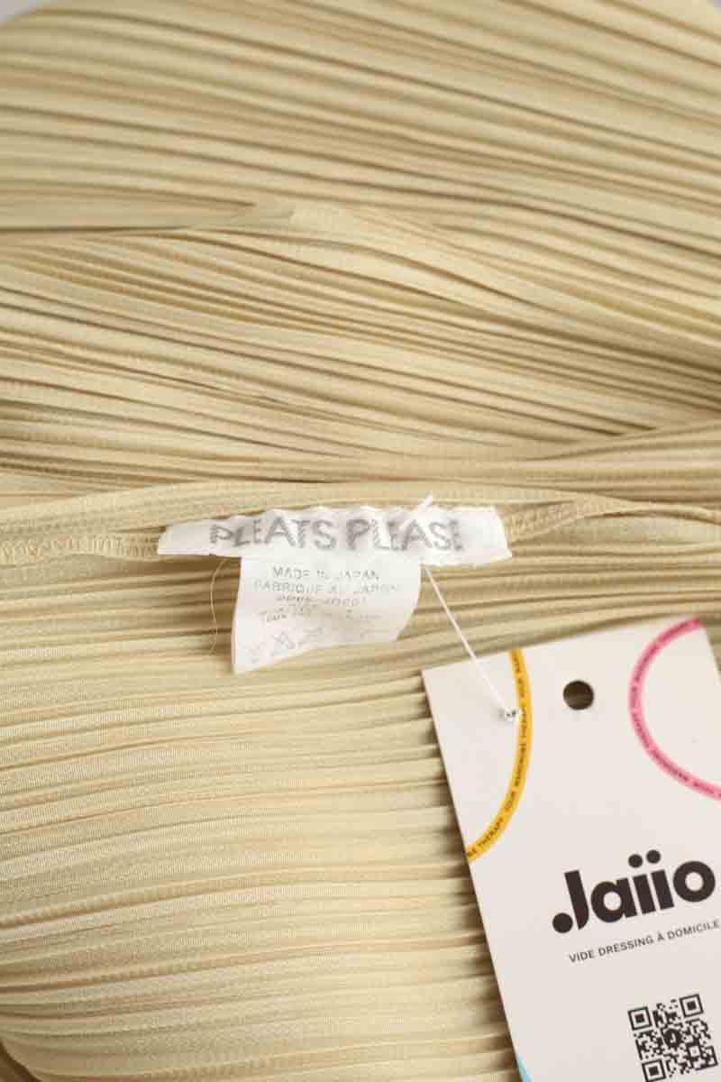 Veste Pleats Please  Beige
