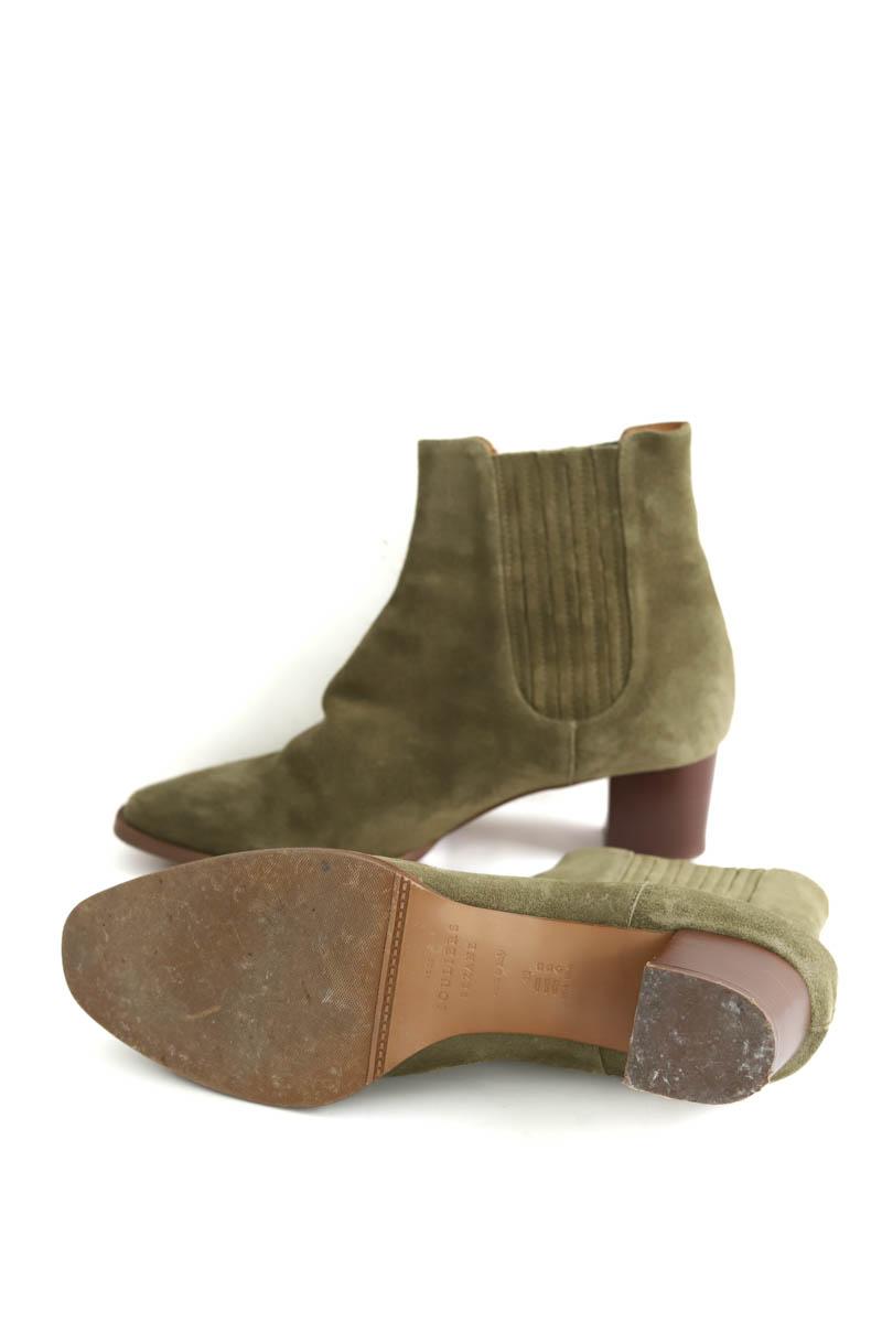 Boots western Sézane  Kaki