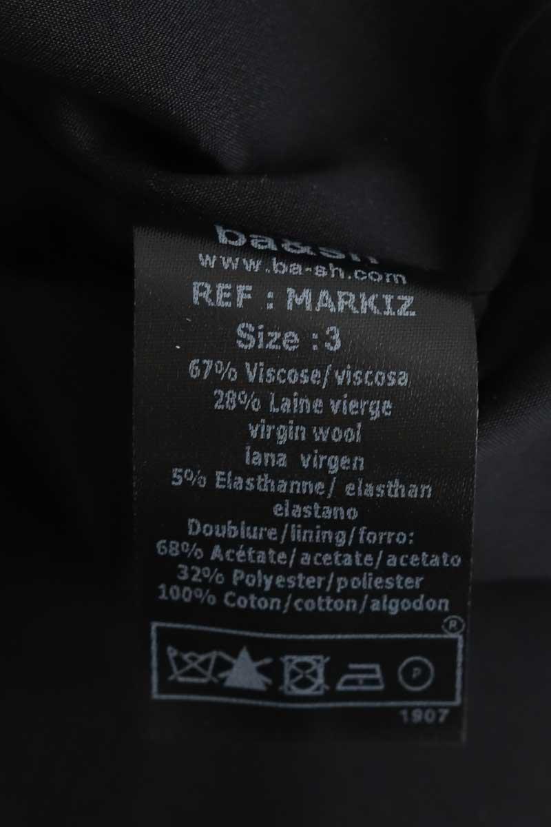 Mi-longueur Bash  Noir