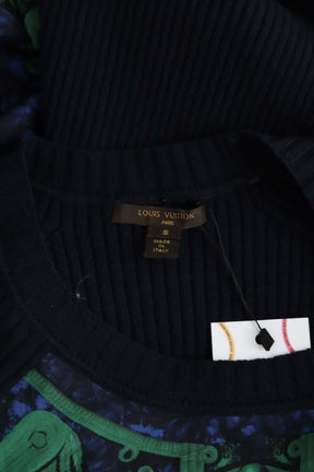 Mi-longueur Louis Vuitton  Bleu
