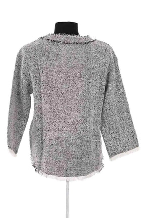 Top Iro Noir en Coton