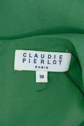 Combishort Claudie Pierlot Vert en Synthétique
