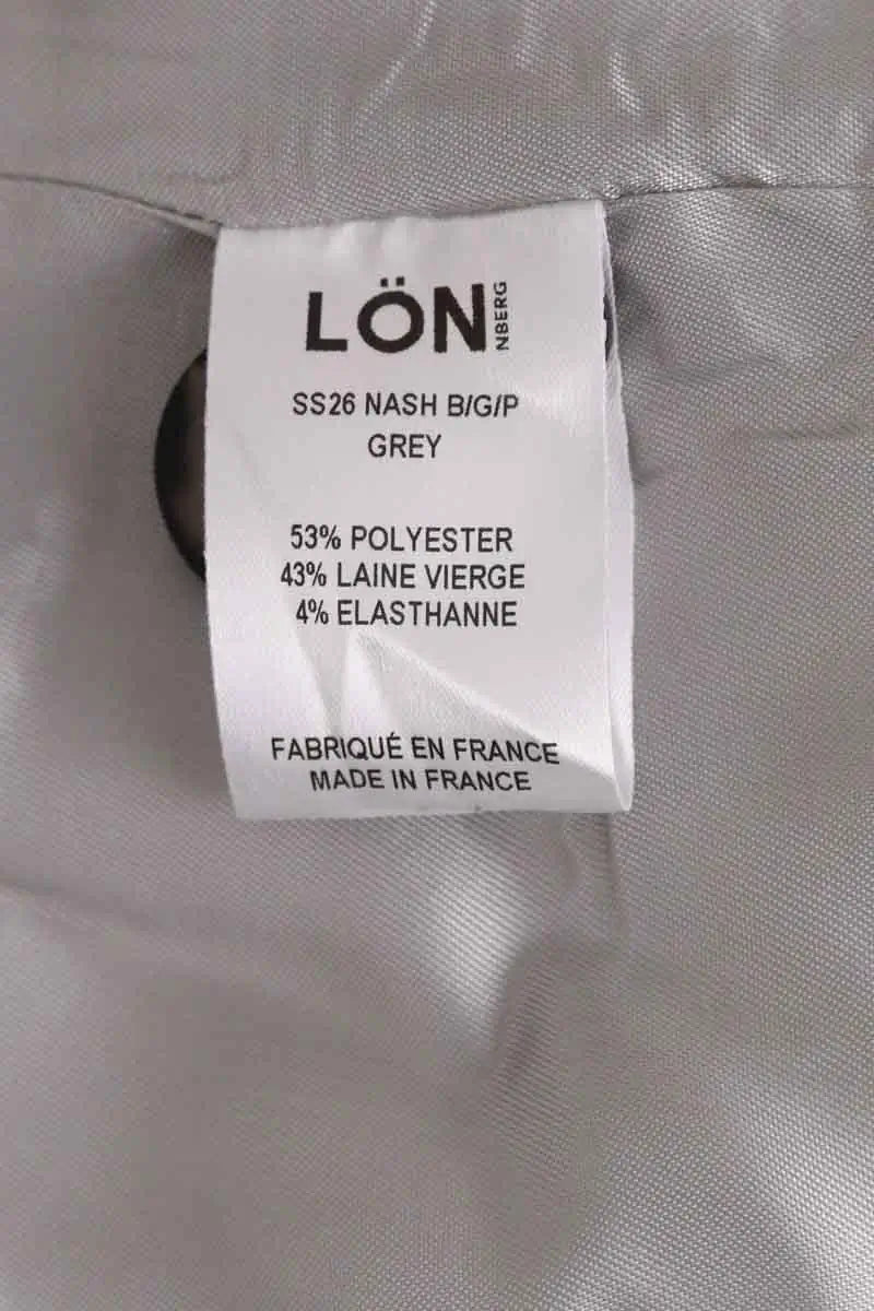 Blazer Margaux Lonnberg Gris en Synthétique