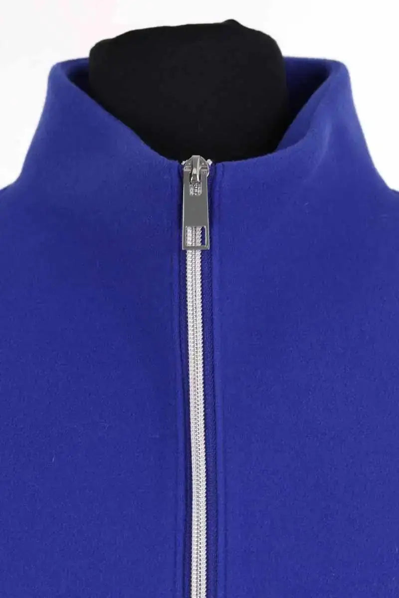 Manteau Marina Rinaldi Bleu en Laine