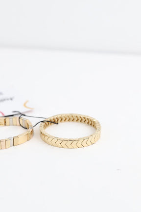 Bracelet Roxanne Assoulin  Doré