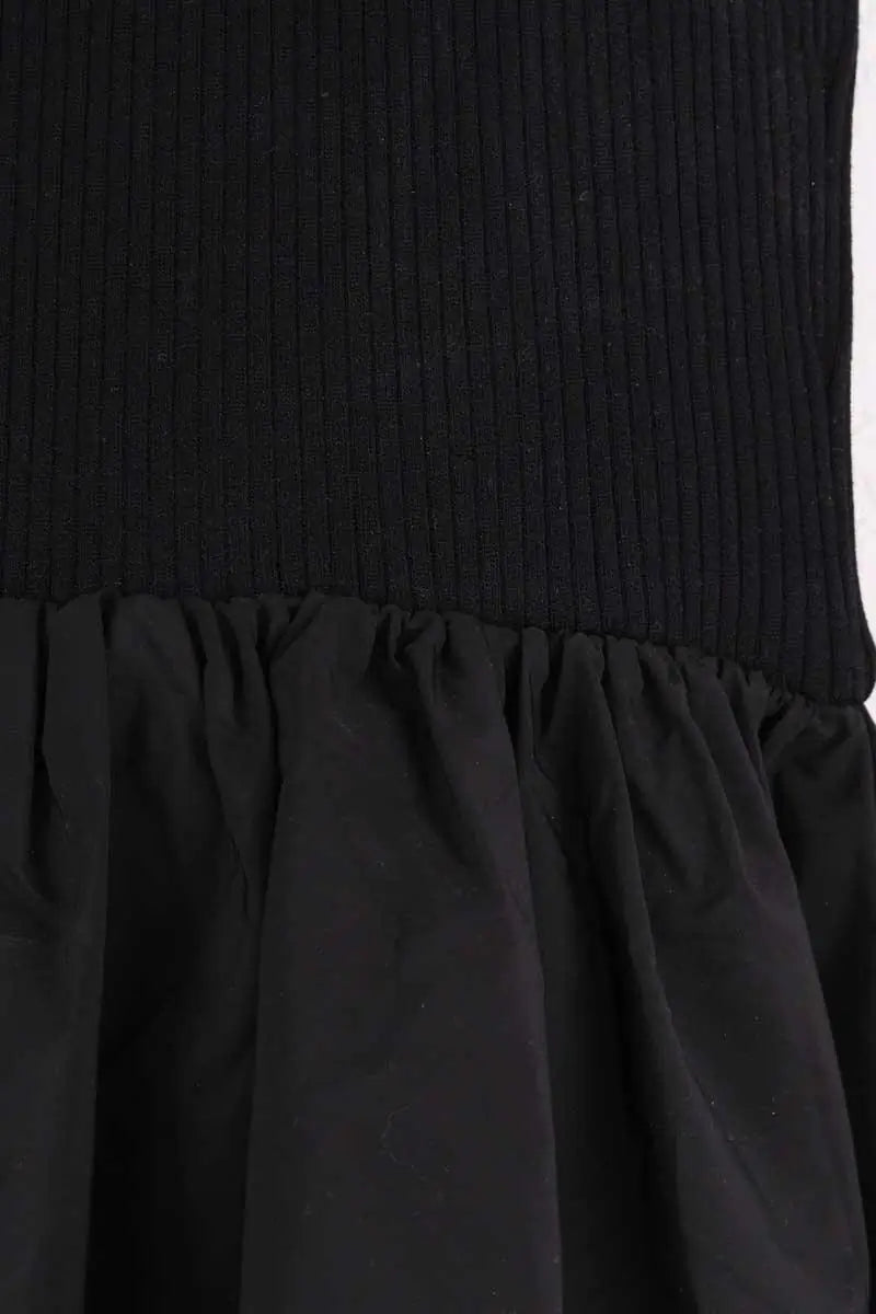 Robe Maje Noir en Synthétique