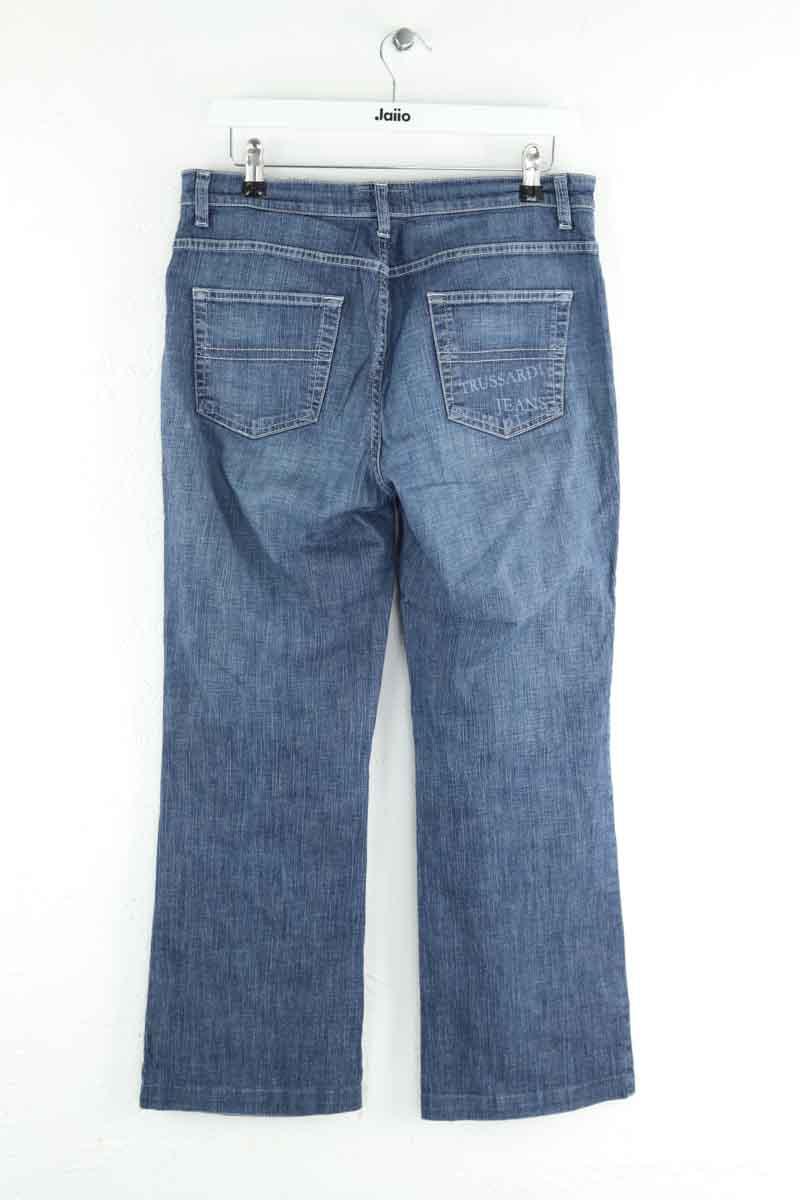 Droit Trussardi Jeans  Bleu