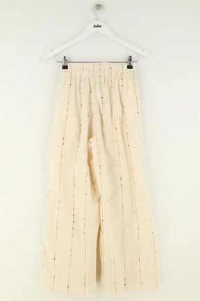 Pantalon Sessun Beige en Coton