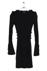 Robe Fendi Noir en Cachemire, taille XS - Seconde Main