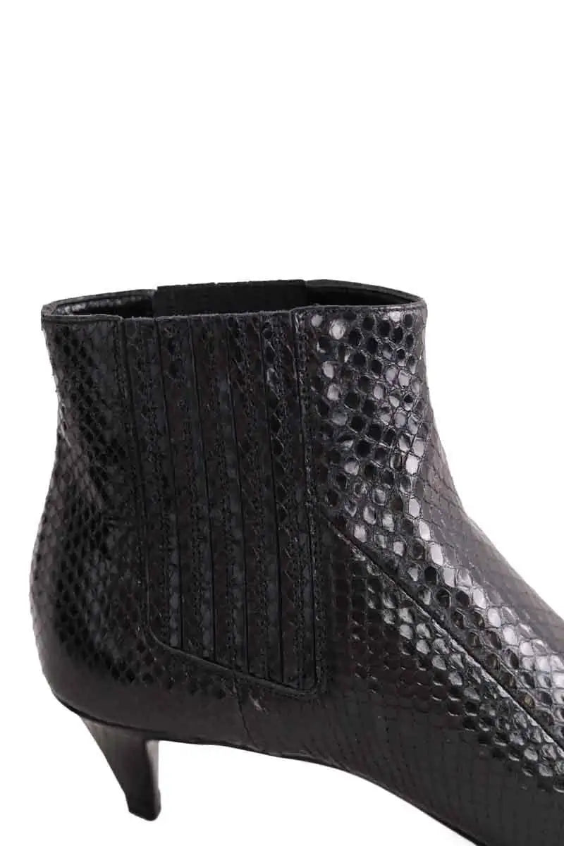 Boots Celine Noir en Cuir