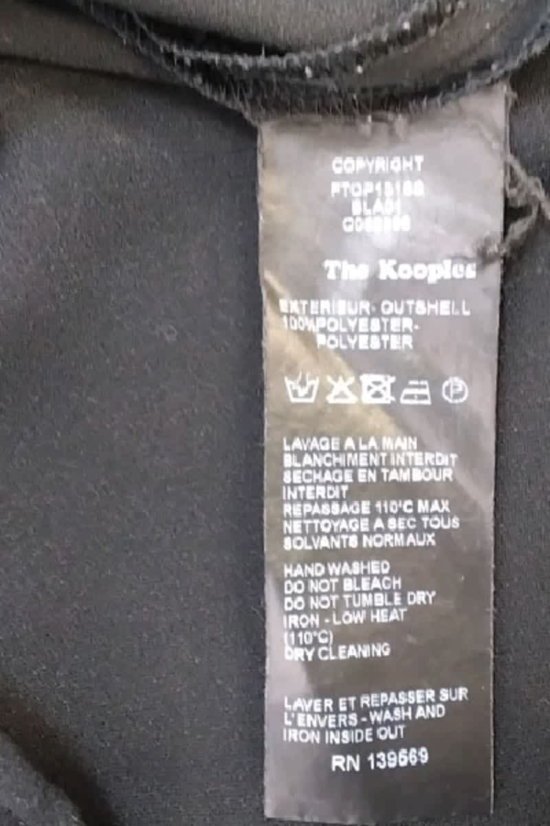 T-shirt The Kooples  Noir