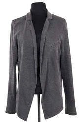 Gilet American Vintage Anthracite en Coton, taille M - Seconde Main