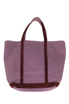 Cabas Vanessa Bruno Violet en Coton - Seconde Main