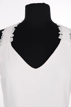 Robe Claudie Pierlot Blanc en Coton