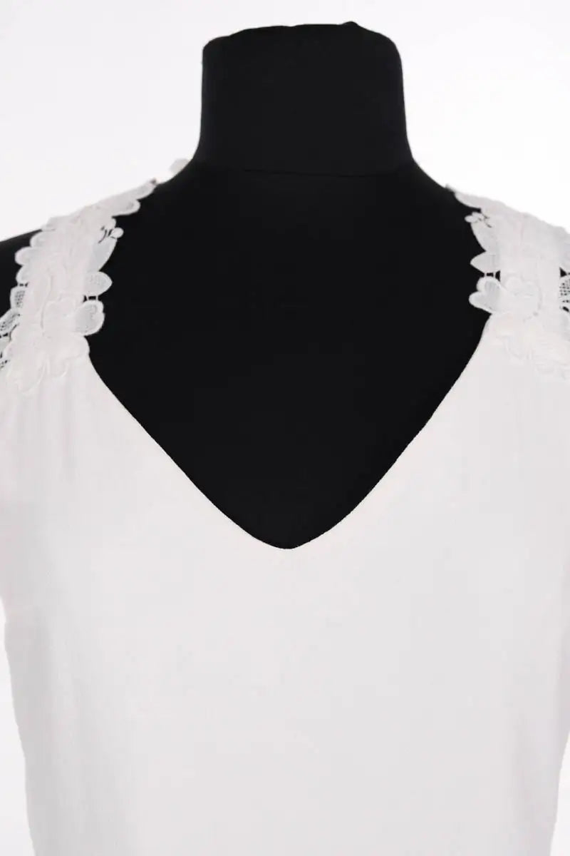Robe Claudie Pierlot Blanc en Coton