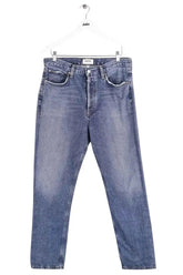 Jean droit Agolde Bleu en Coton, taille L - Seconde Main