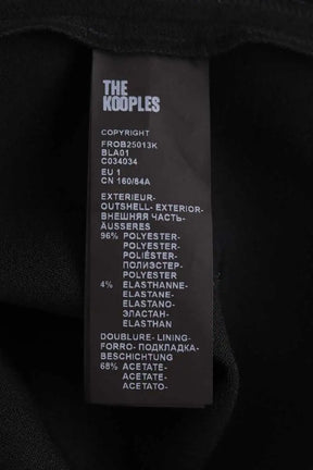 Robe The Kooples Noir en Laine