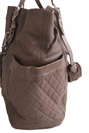 Cabas Jimmy Choo Gris en Cuir