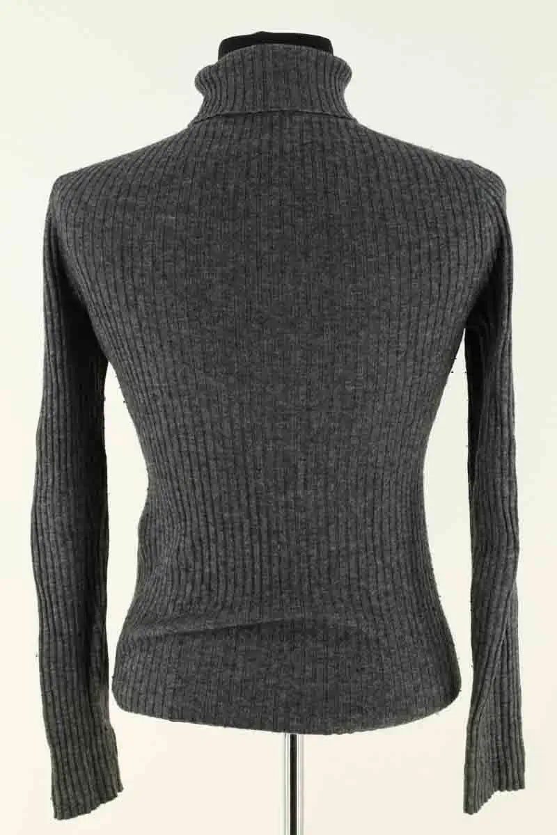Pull Maje Anthracite en Laine