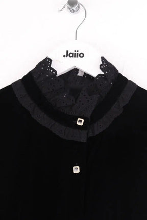 Blouse The Kooples Noir en Synthétique