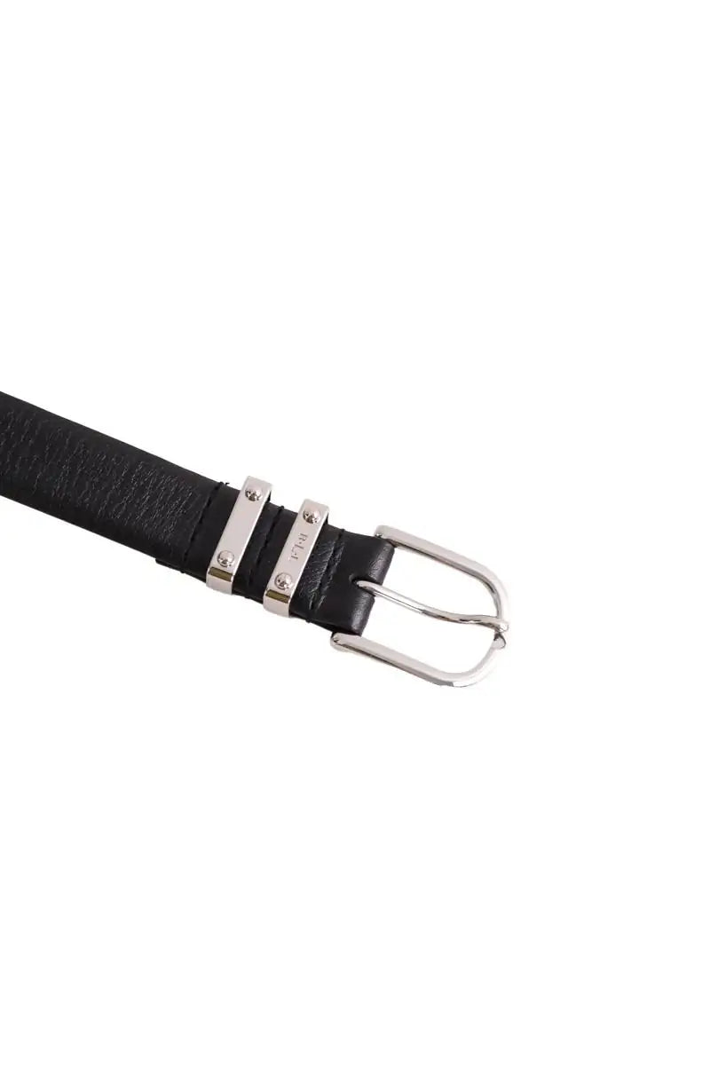 Ceinture en cuir Ralph Lauren Noir en Cuir