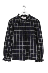 Blouse Ba&Sh Marine en Synthétique, taille S - Seconde Main