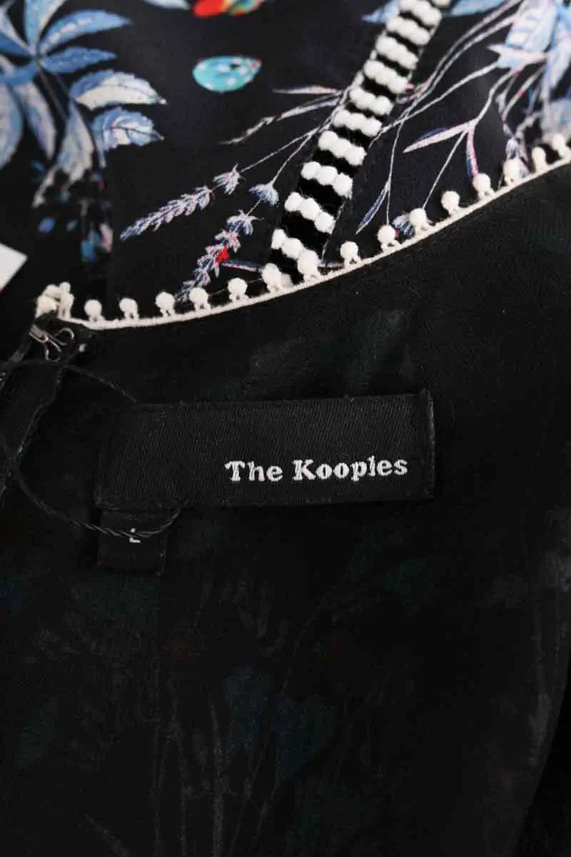 Robe The Kooples Noir en Synthétique