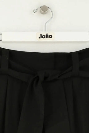 Pantalon Maje Noir en Laine