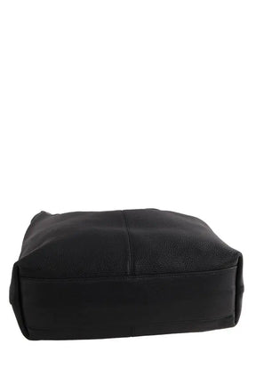 Sac porté épaule Longchamp Roseau Noir en Cuir
