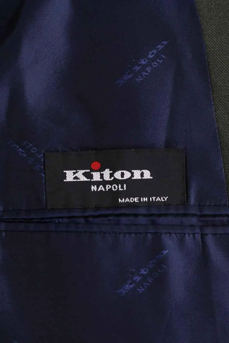 Costume Kiton Kaki en Coton