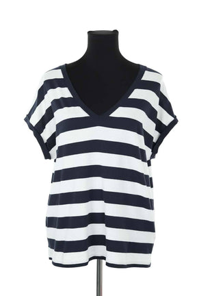 T-shirt Majestic Filatures  Marine