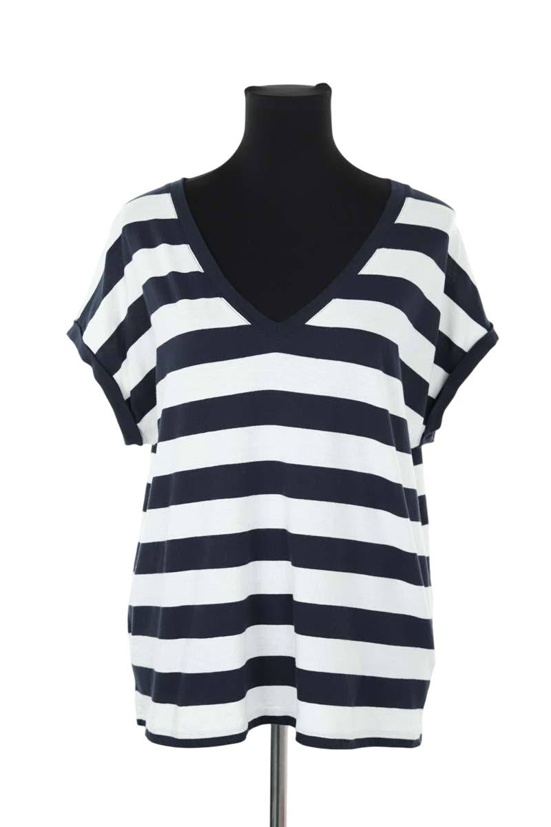 T-shirt Majestic Filatures  Marine