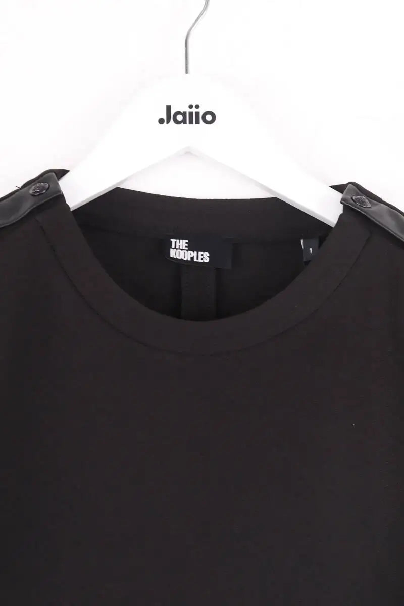 Robe The Kooples Noir en Laine