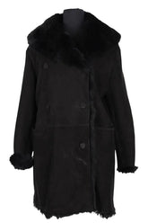 Peau Lainée  Alaïa Noir en Fourrure, taille M - Seconde Main