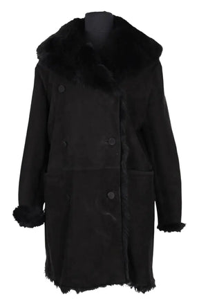 Peau Lainée  Alaïa Noir en Fourrure, taille M - Seconde Main