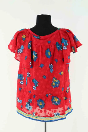 Blouse Ba&Sh Rouge en Synthétique
