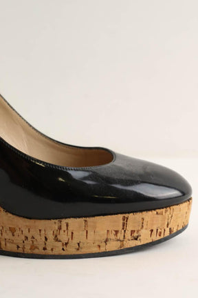 Talons Saint Laurent  Noir