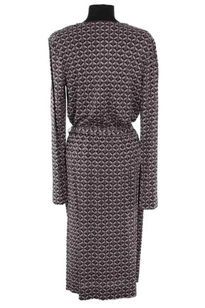 Robe Diane Von Furstenberg Noir en Synthétique