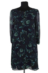 Robe Claudie Pierlot Noir en Viscose, taille S - Seconde Main
