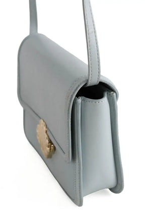 Sac à bandoulière Maje Turquoise en Cuir