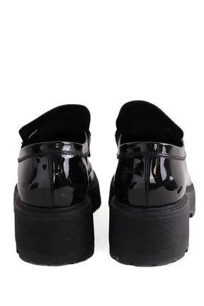 Mocassins Miu Miu Noir en Cuir