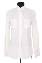 Chemise Dolce & Gabbana Blanc en Coton, taille M - Seconde Main