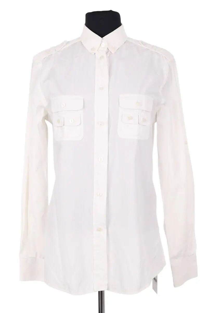 Chemise Dolce & Gabbana Blanc en Coton, taille M - Seconde Main