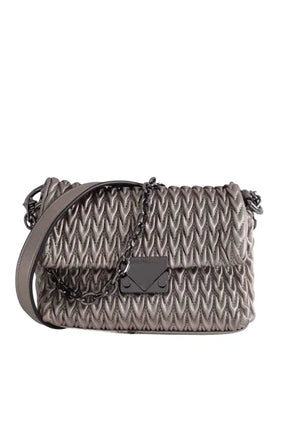 Sac à bandoulière Emporio Armani Argent en Cuir - Seconde Main