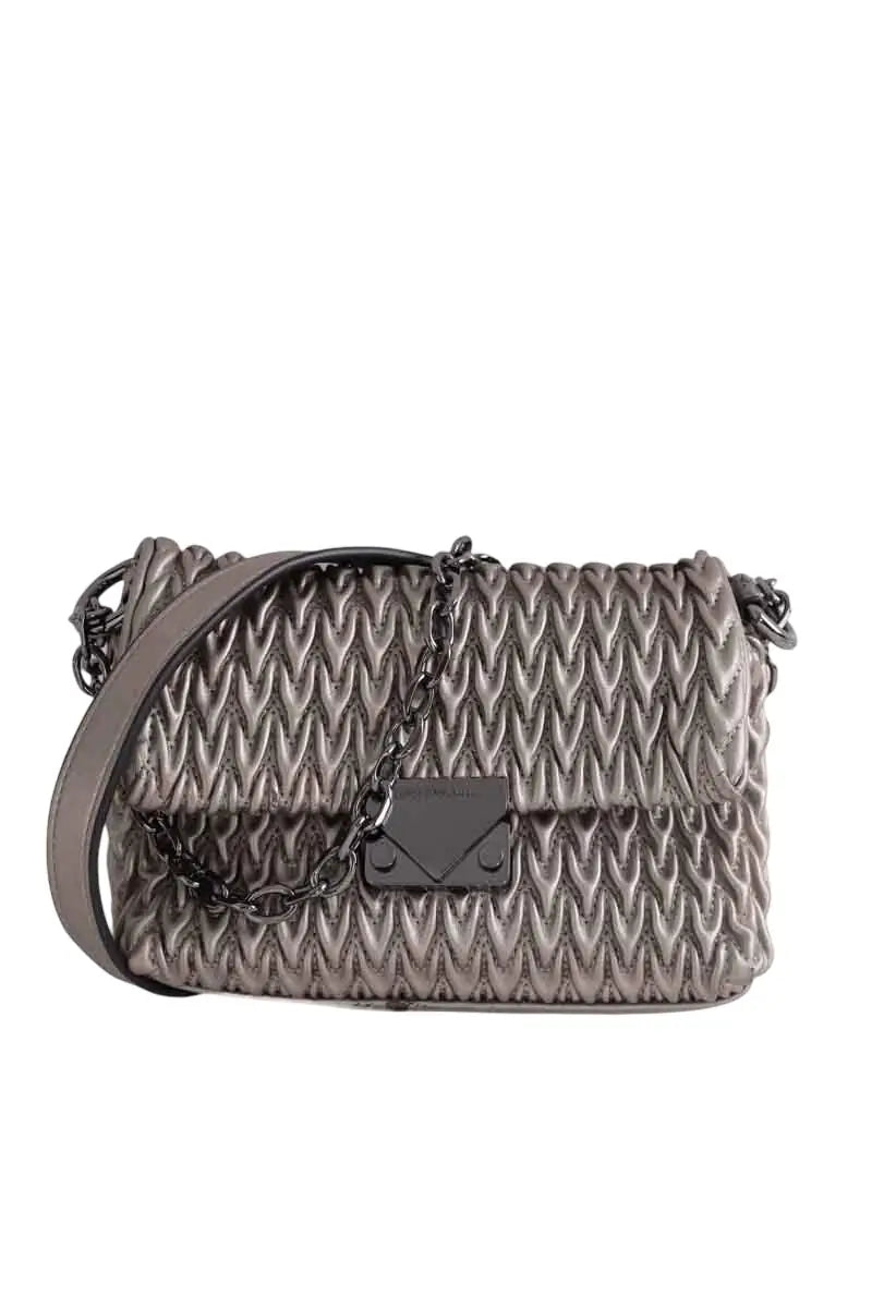Sac à bandoulière Emporio Armani Argent en Cuir - Seconde Main